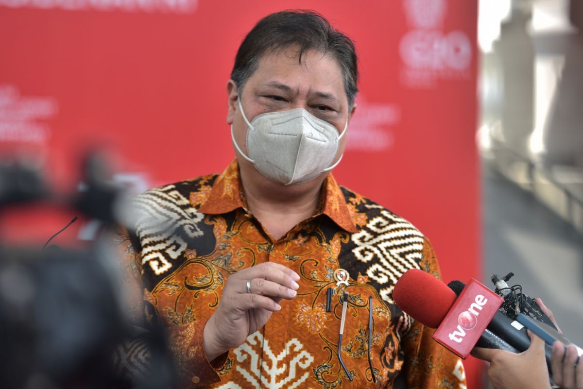 Menko Perekonomian Airlangga Hartarto (Foto: Humas Setkab/Agung)
