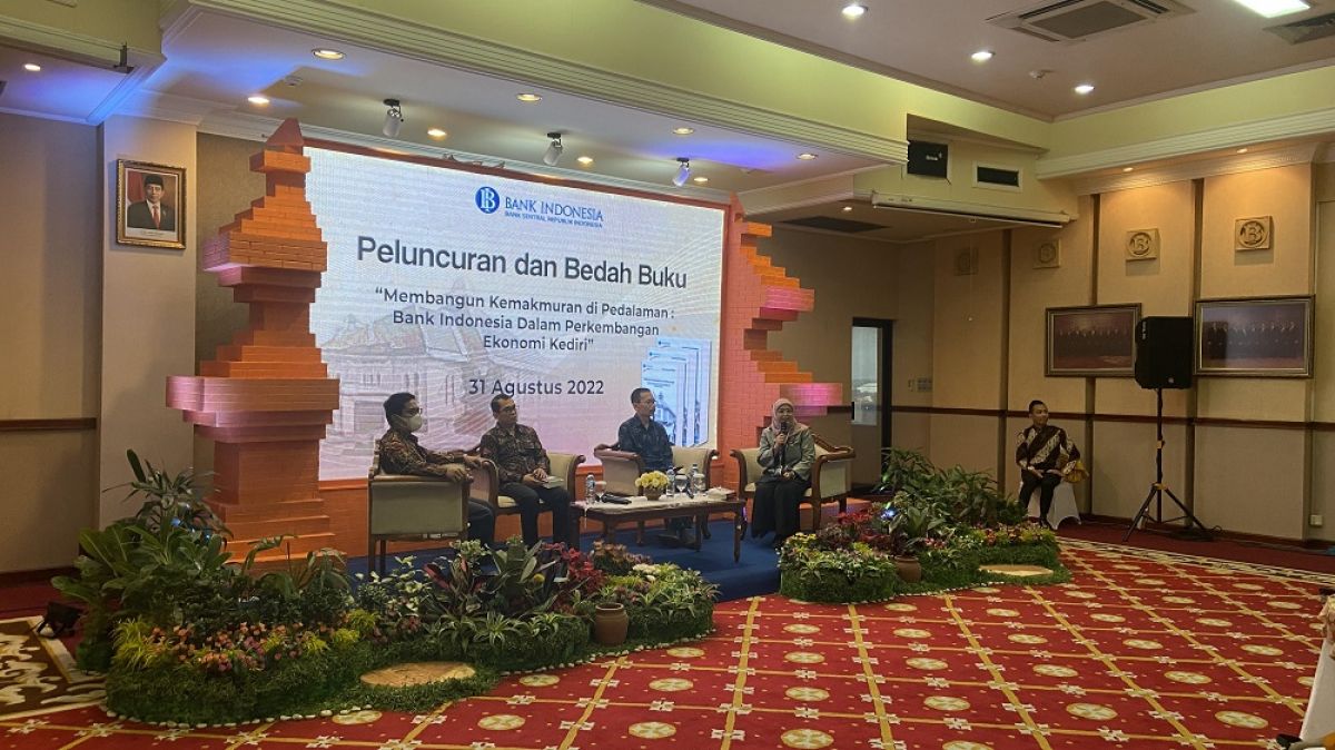 BI Luncurkan Buku Sejarah Heritage, Ceritakan Perkembangan Ekonomi Kediri