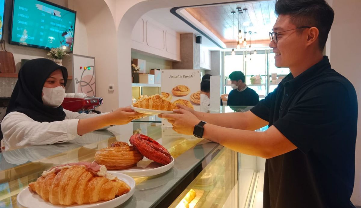 Bunbee Boulangerie & Patisserie Jalan Indragiri No. 8 Surabaya (Foto-foto: Atin for jatimnow.com)