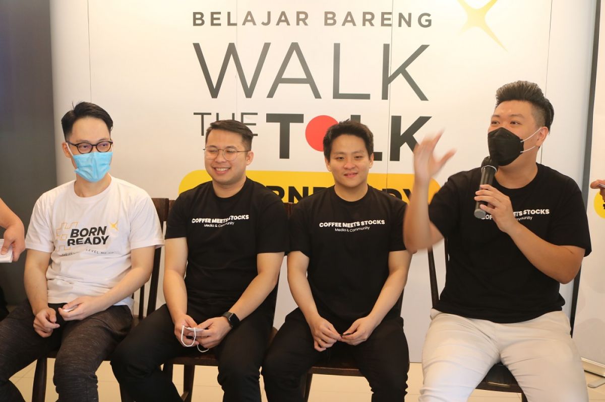 Kegiatan Belajar Bareng Digibank Walk the Talk: Born Ready Series.  (Foto: Bank DBS for jatimnow.com)