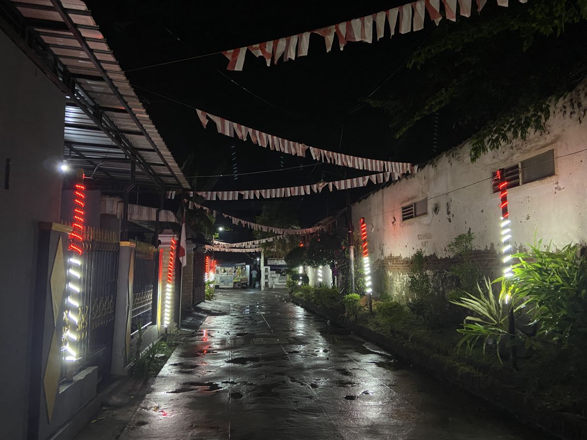 Suasana Kampung Kauman di Kecamatan Pare, Kabupaten Kediri (Foto: Yanuar Dedy/jatimnow.com)