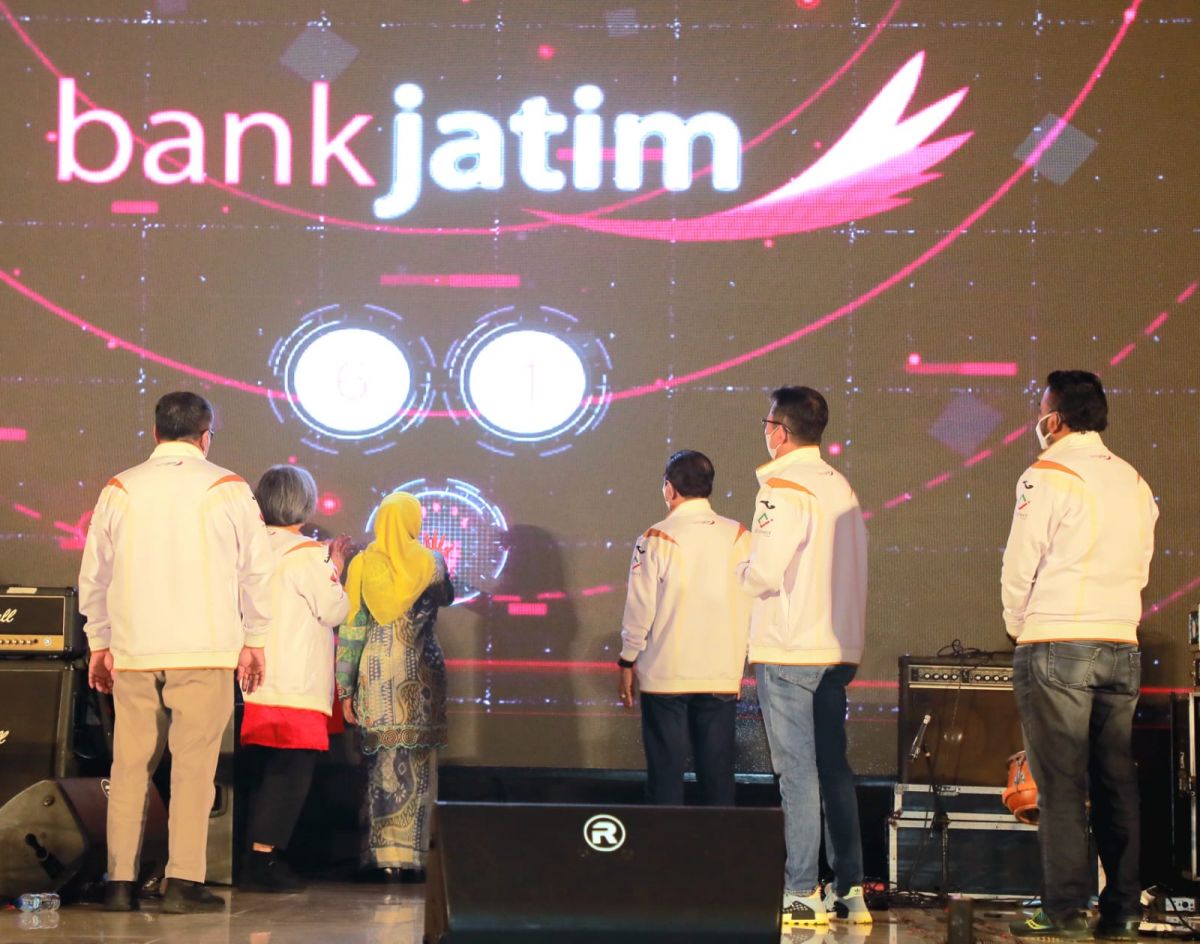 Perayasaan 61 tahun Bank Jatim. (Foto: Bank Jatim for jatimnow.com)