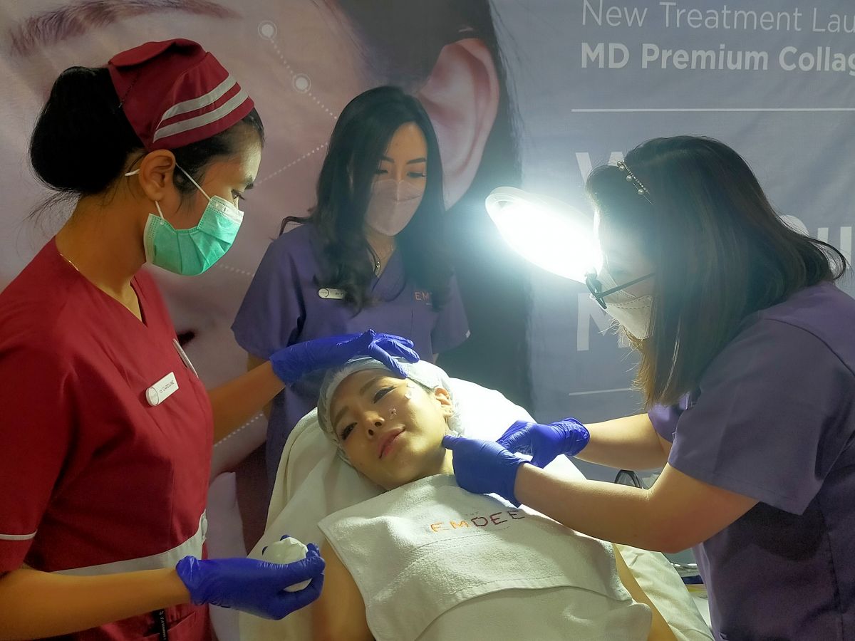 MD Premium Collagen Booster persembahan Emdee Skin Clinic Surabaya (Foto: Fahrizal Tito/jatimnow.com)