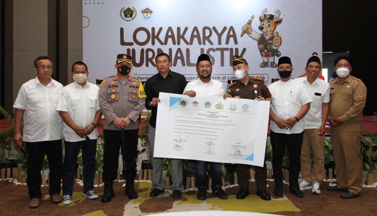 Lokakarya Jurnalistik di Gresik (Foto: Sahlul Fahmi/jatimnow.com)
