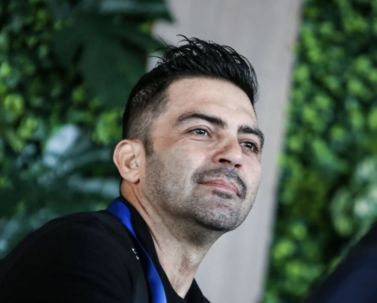 Pelatih Persik Kediri Javier Roca. (Foto: Instagram Persik Kediri/jatimnow.com)