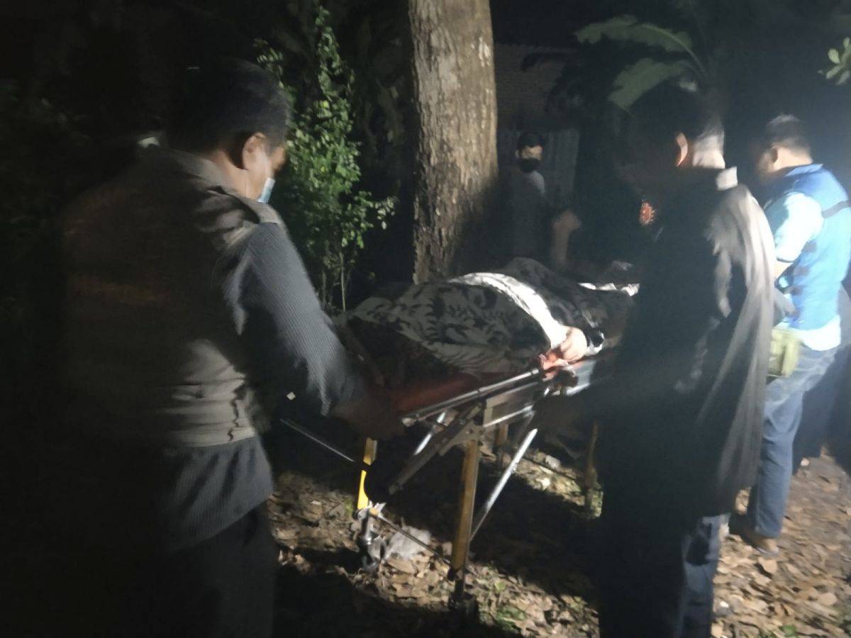 Jenazah Nenek Ngarpiah.(Foto: Polsek Sidoarjo Kota for jatimnow)