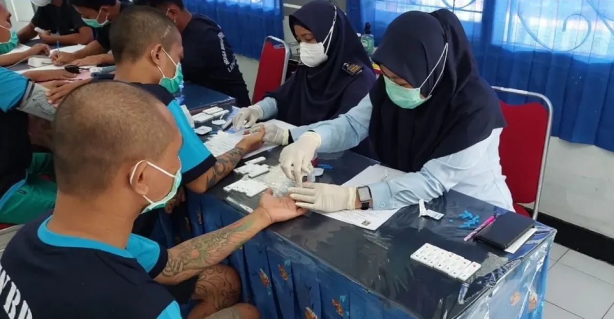 Suasana di dalam Lapas kelas IIB Lamongan. (Foto: IG @lapaslamongan)
