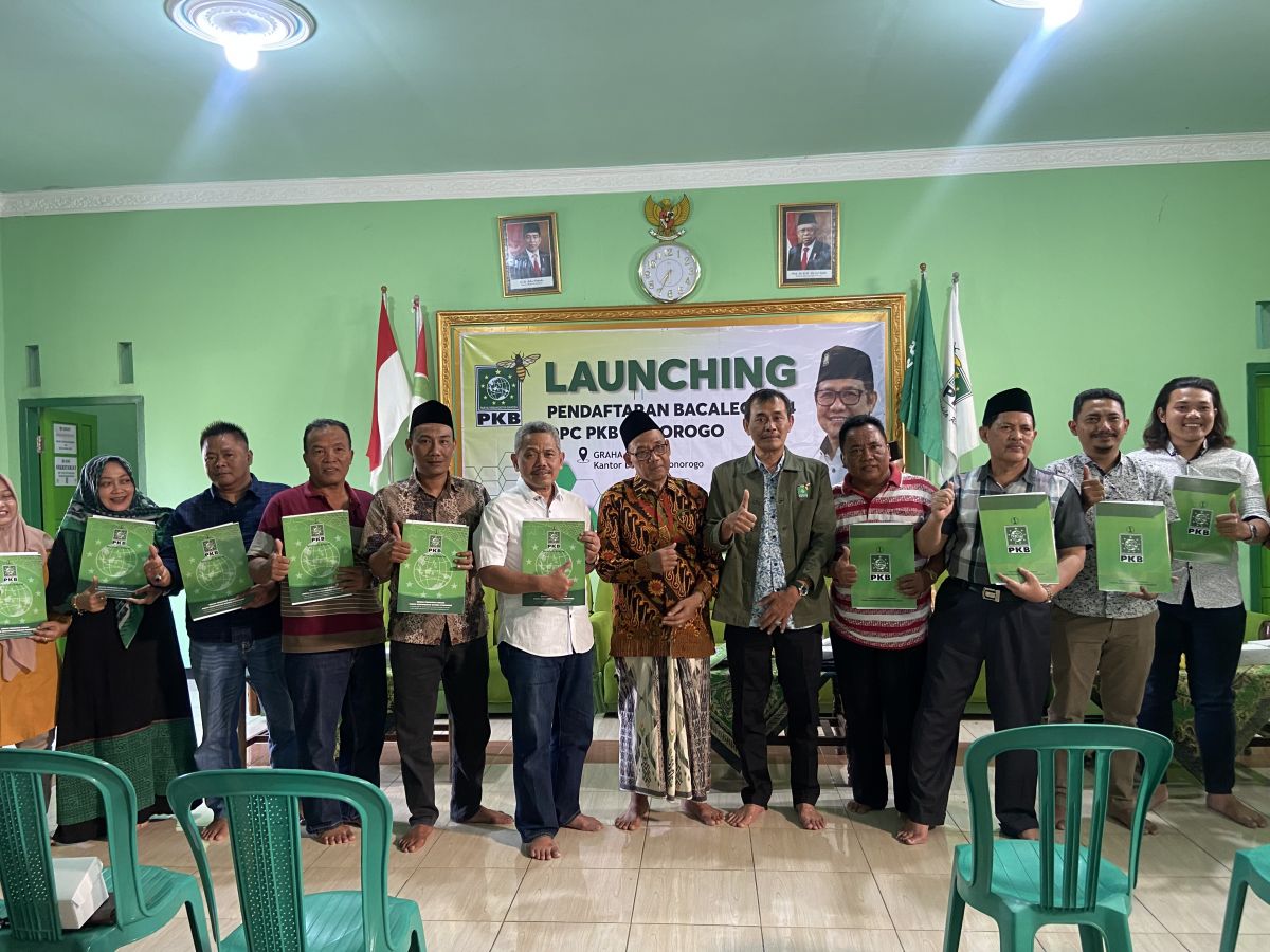 DPC PKB Ponorogo Launching Pendaftaran Bacaleg 2024