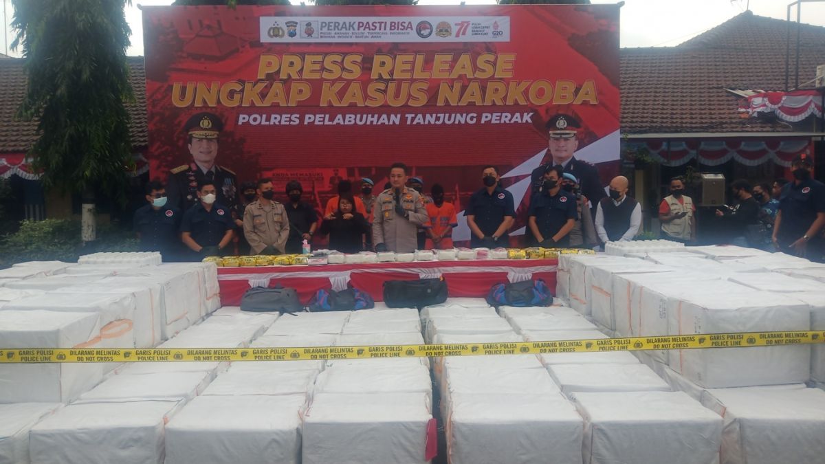 Sindikat Narkoba di Dawarblandong Mojokerto Masuk Jaringan Internasional