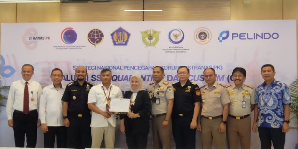 Penandatanganan Pakta Integritas Penerapan SSm Quarantine Customs.(Foto: Kemenkeu)