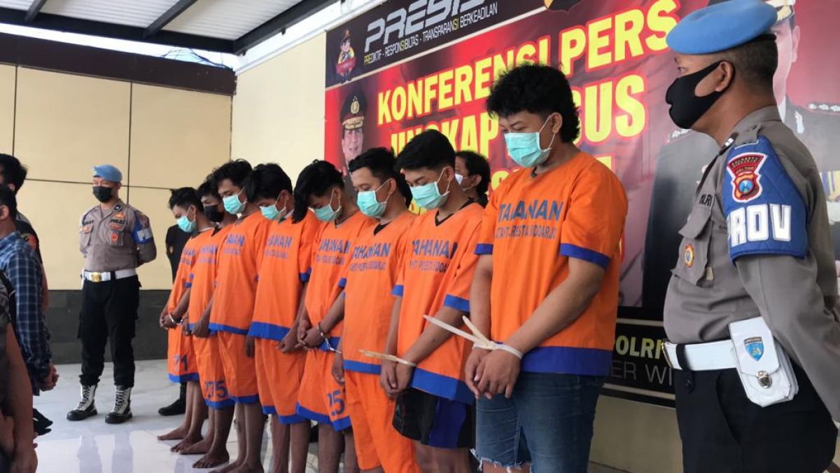 Pengeroyokan Antar Pesilat Terjadi Lagi di Sidoarjo, Bawa Celurit hingga Samurai