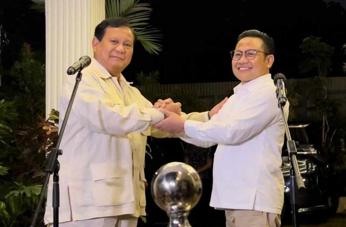 Prabowo Subianto dan Muhaimin Iskandar. (Foto: dok. jatimnow.com)