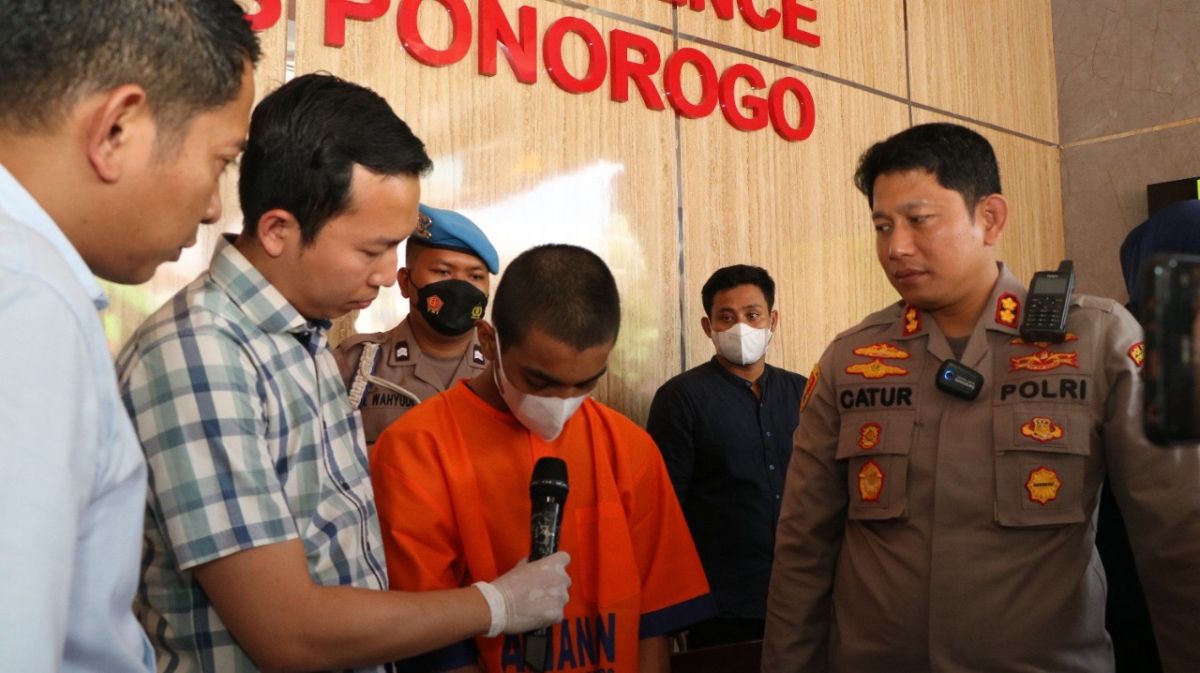 Belum Kapok Dibui 3 Kali, Pembobol Konter HP di Ponorogo Diringkus Polisi