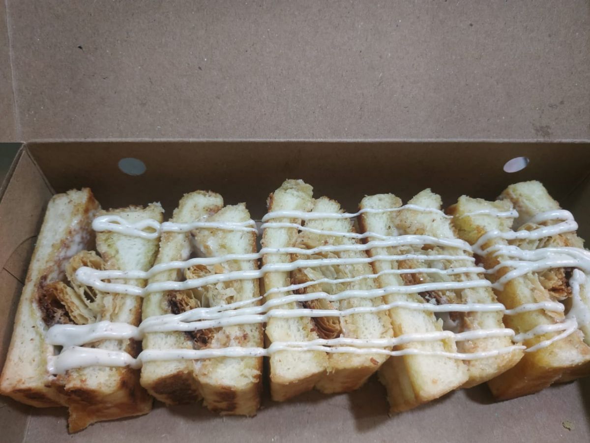 Roti bakar.(Foto: Fahrizal Tito)