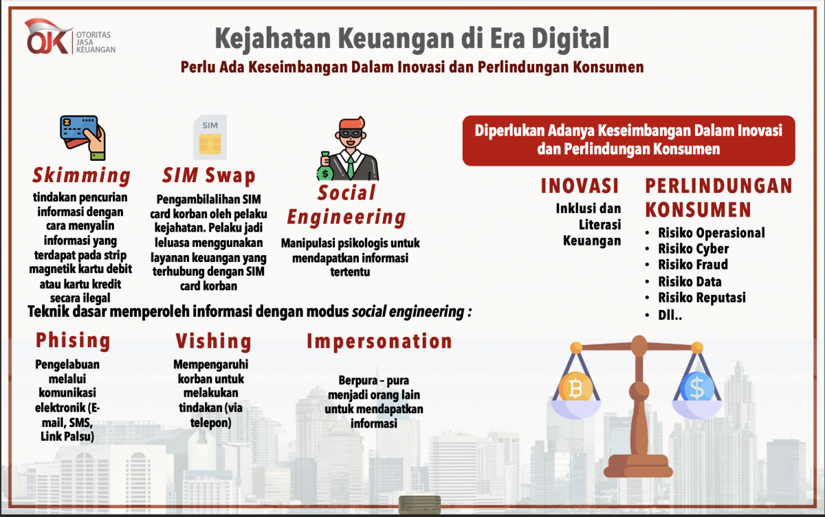 Materi workshop "Literasi Keamanan Digital Perbankan, Peduli Lindungi Data Pribadi"