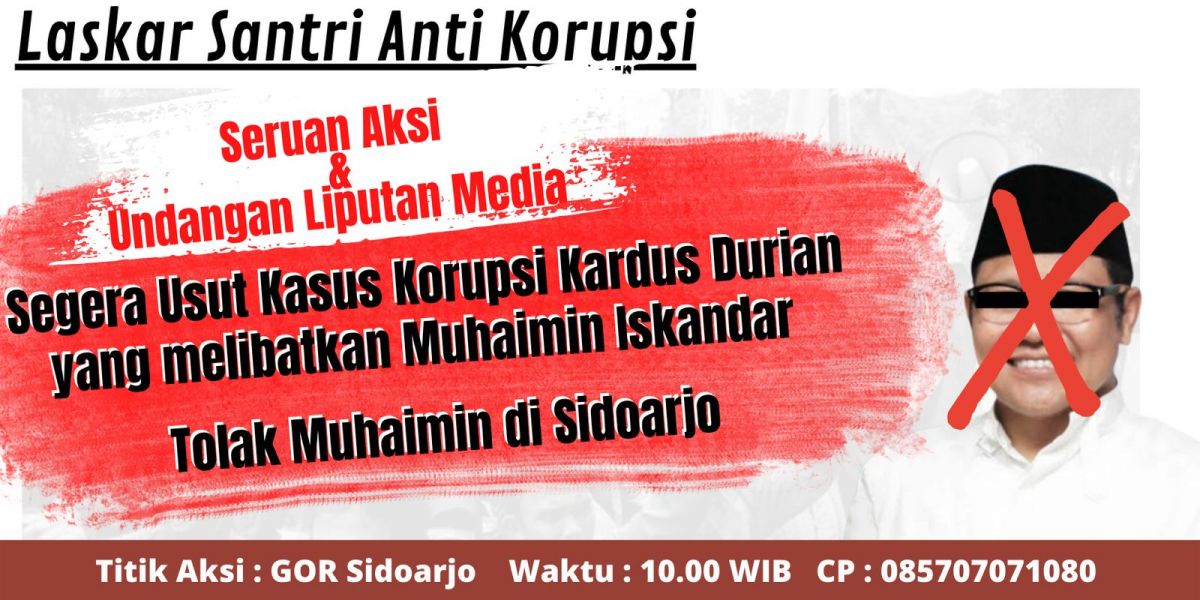 Pamflet atau flyer yang beredar di Sosmed.