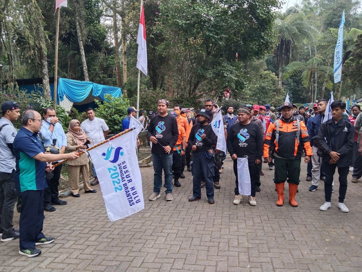 Pemberangkatan susur sungai. (Foto: Galih Rakasiwi/jatimnow.com)