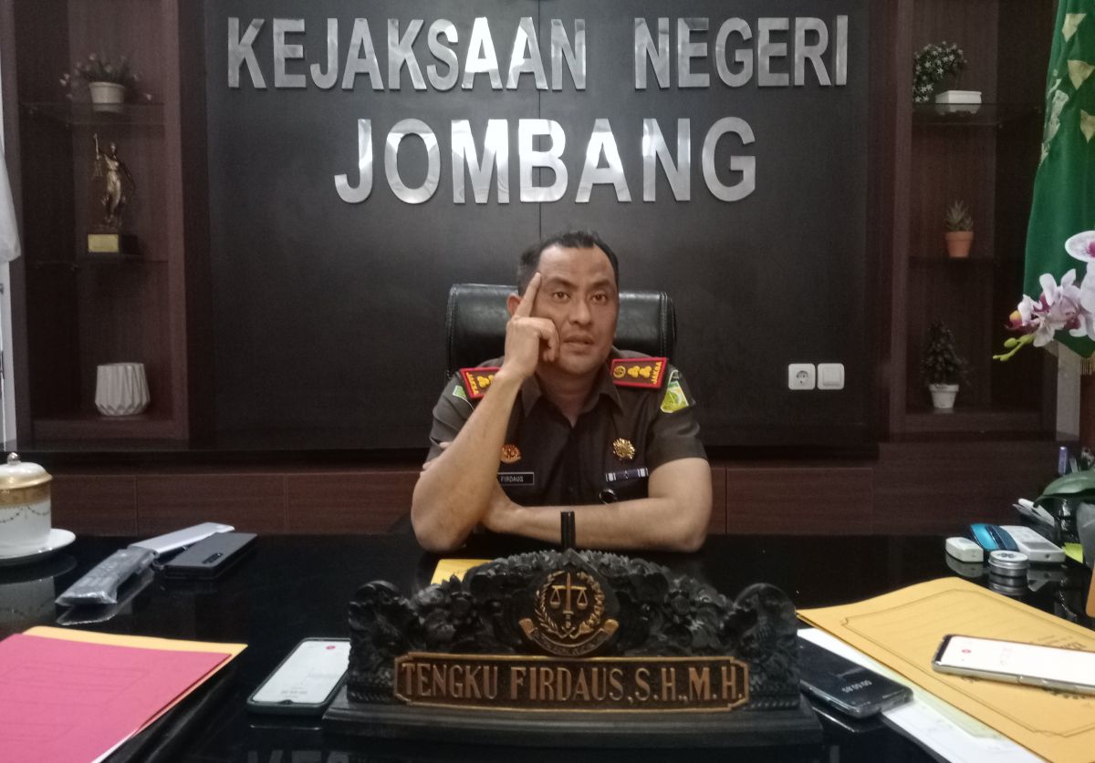 Kepala Kejari Jombang, Tengku Firdaus. (Foto: Elok Aprianto/jatimnow.com)