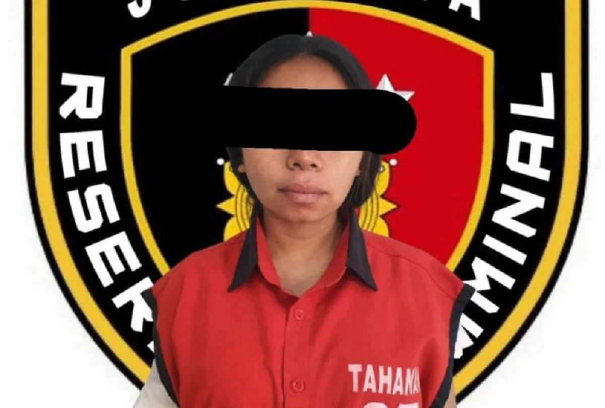 SA (21) asal Nusa Tenggara Timur  diamankan Polrestabes Surabaya. (Foto: Humas Polrestabes Surabaya)