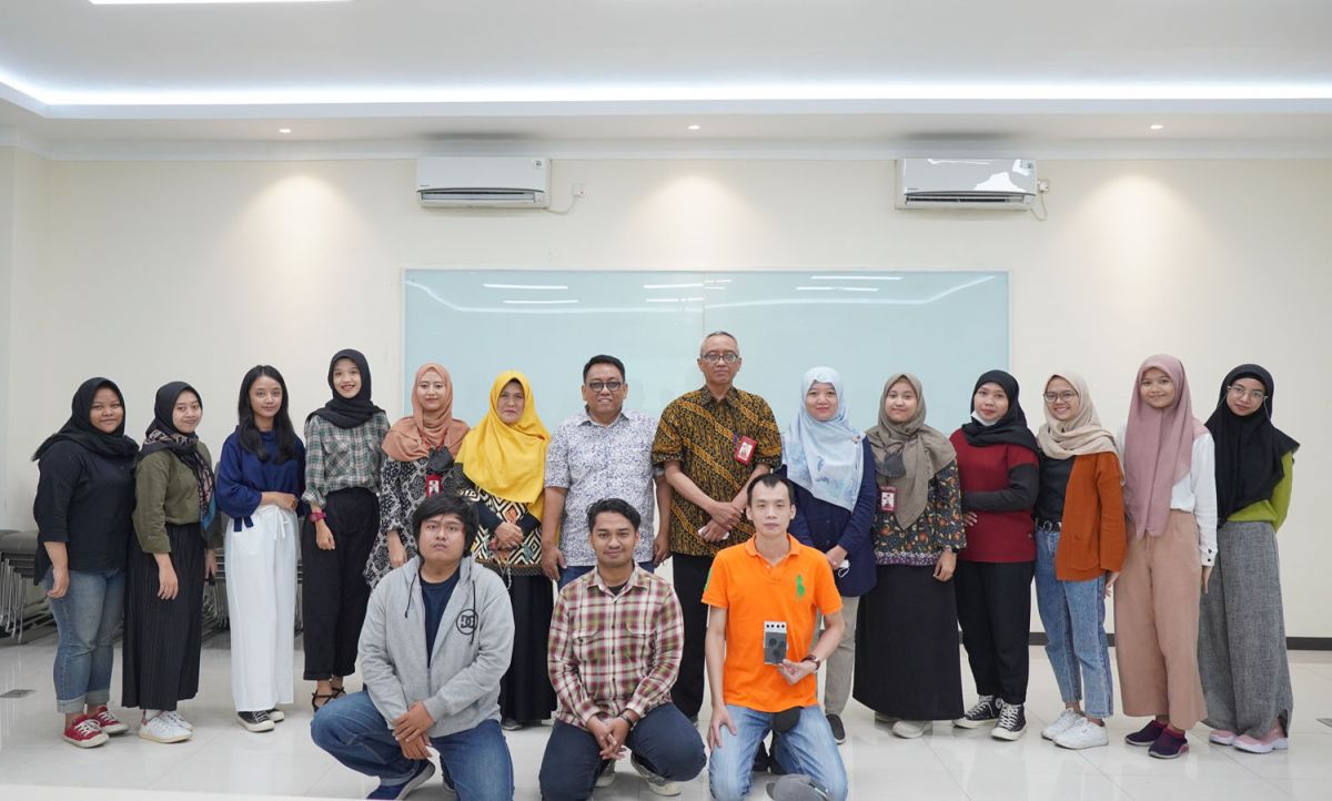 Tim P2MW Untag Surabaya ikuti Akselerasi Pembinaan Literatur Jurnal Penguat Produk (Foto: Fania for jatimnow.com)