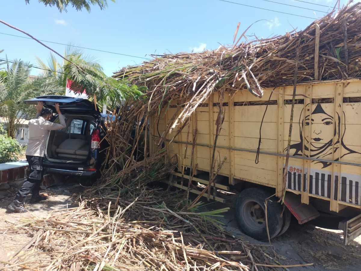 Kecelakaan di Kabupaten Madiun (Foto: Humas Polres Madiun)