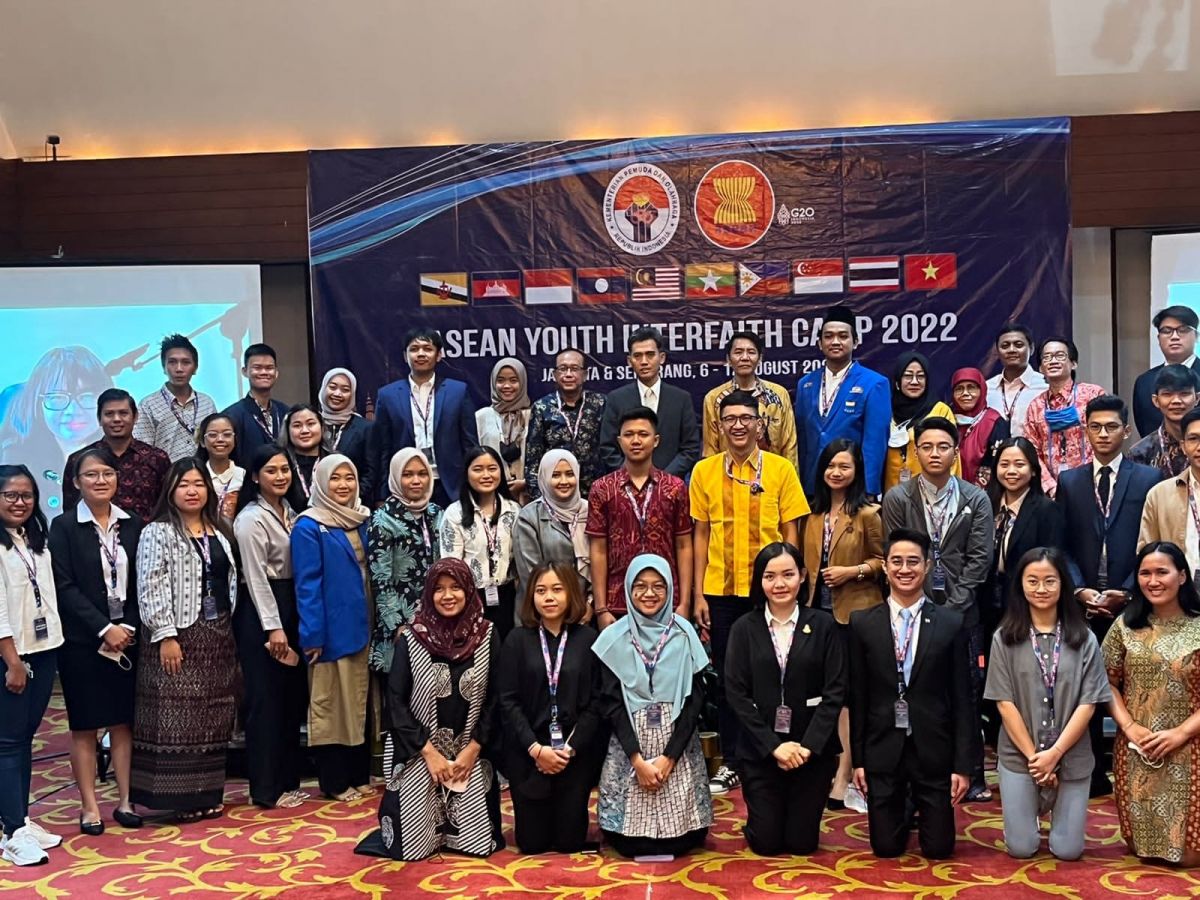 Pembukaan ASEAN Youth Interfaith Camp (AYIC) Tahun 2022 yang digelar Kemenpora di Hotel Sari Pan Pacific Jakarta (Foto-foto: Kemenpora for jatimnow.com)