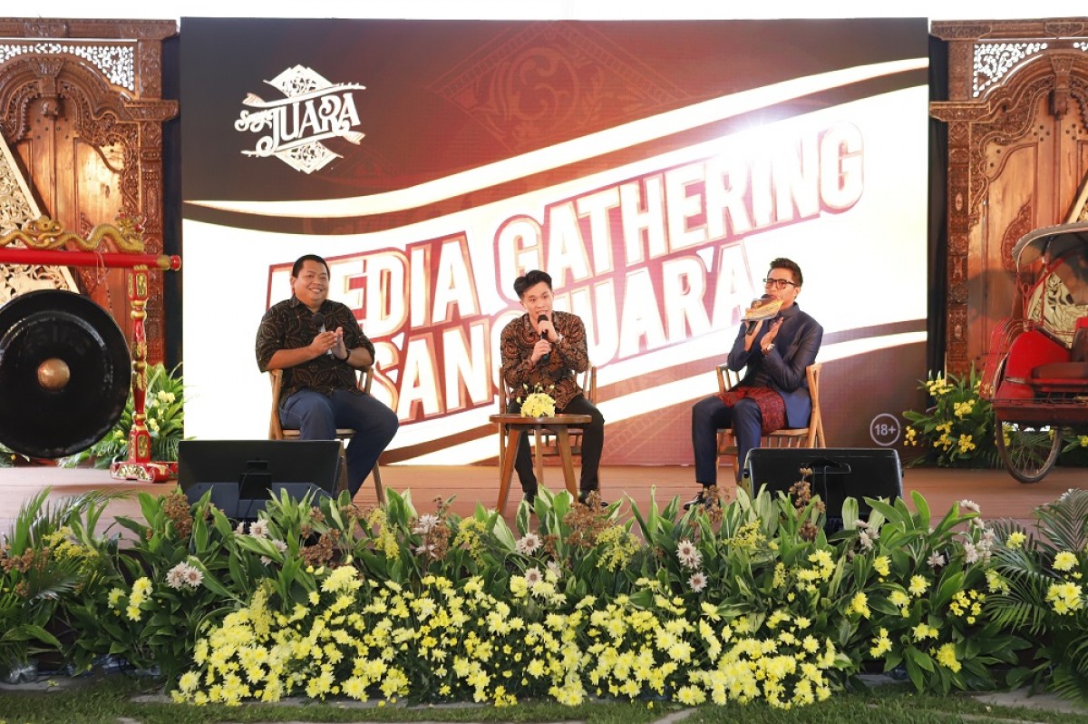 Acara media gathering Sang Juara. (Foto: panitia for jatimnow.com)