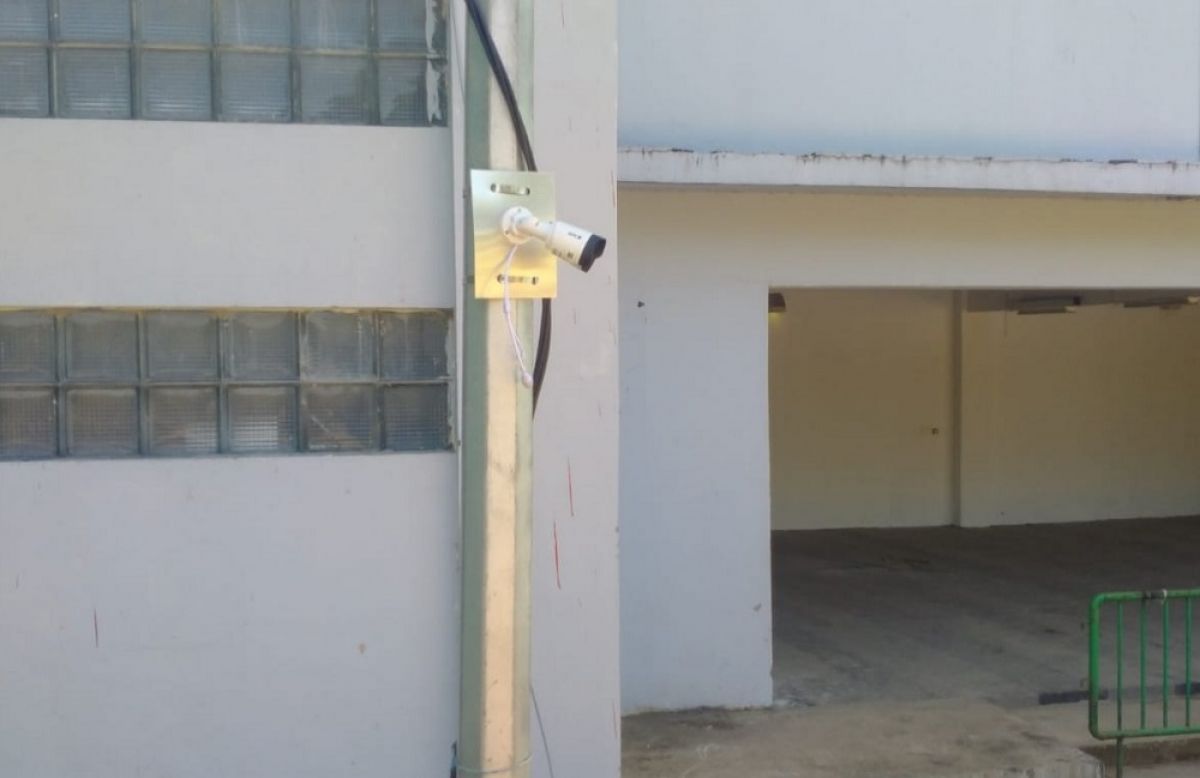 CCTV bertebaran di sudut-sudut GBT. (Foto: Humas Pemkot Surabaya for jatimnow.com)