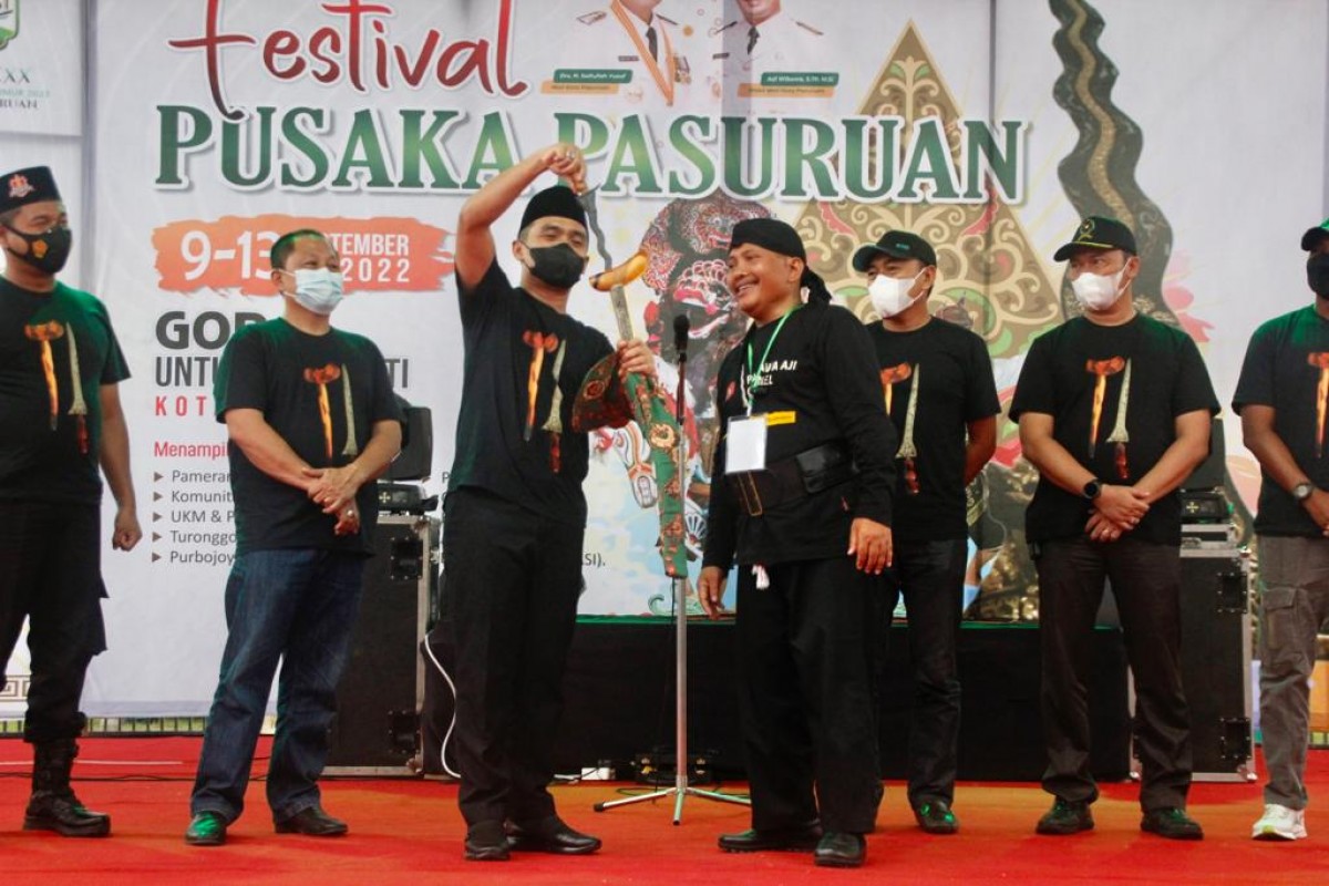 Festival Pusaka Pasuruan yang diselenggarakan Disparpora disambut antusias warga. (Foto: Pemkot Pasuruan)