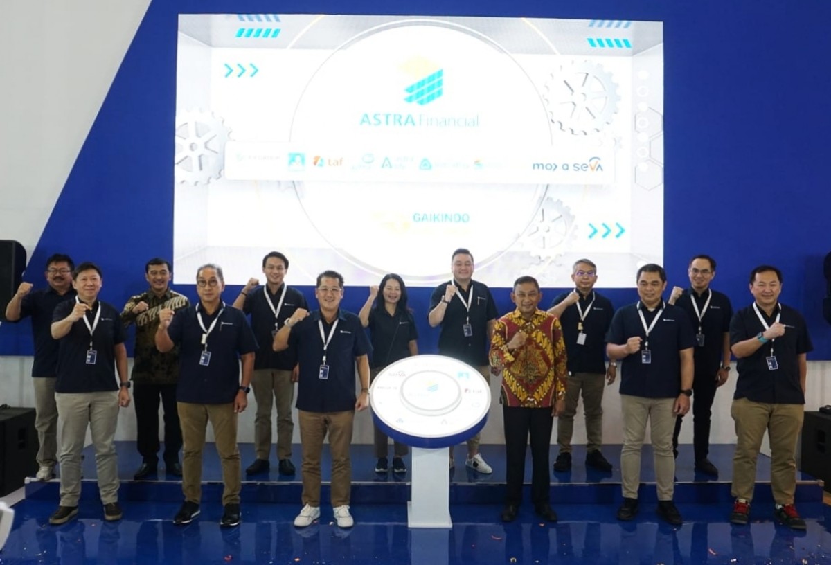 Astra Financial di gelaran GIIAS 2022 Surabaya. (Foto: Mar for jatimnow.com)