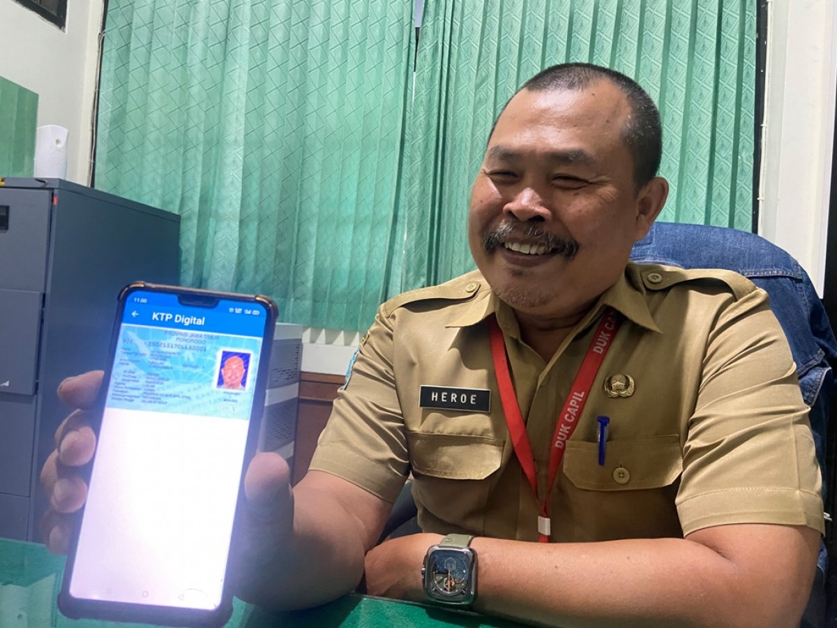 Identitas Kependudukan Digital Mulai Diterapkan di Ponorogo, Tapi Masih Terbatas