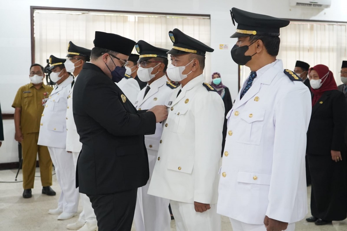 Mas Dhito Lantik Puluhan Pejabat Struktural, Tekankan Disiplin, Ikhlas Bekerja
