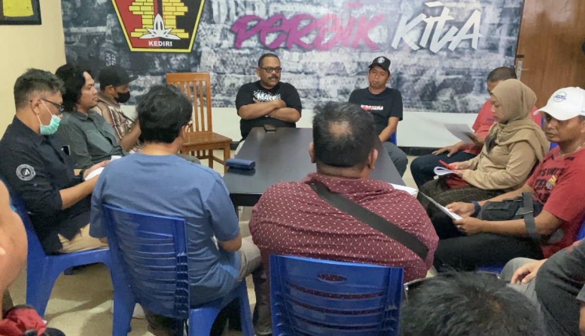 Empat Organisasi ini Pastikan Pelaku Pemukulan Suporter Bukan Jurnalis Kediri