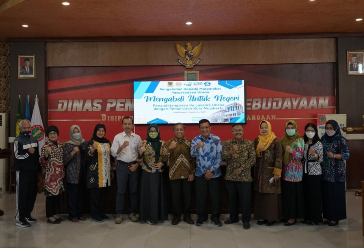 Pelatihan Kepala SMP di Kota Mojokerto oleh Unesa (Foto-foto: Fauzan for jatimnow.com)