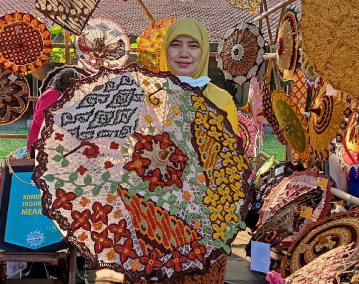 Payung Rajut asal Kota Batu jadi Pemenang Fespin Batik Nusantara