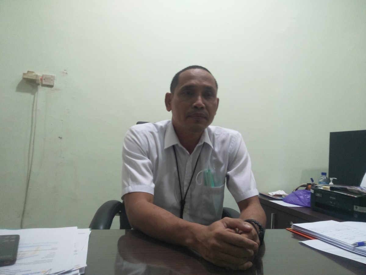 Pemimpin Perum Bulog Kancab Bojonegoro, Sugeng Hardono (Foto: Misbahul Munir/jatimnow.com)