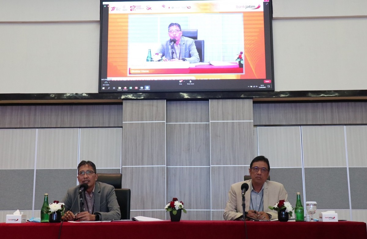 Gelar Public Expose, Bank Jatim Tunjukkan Kinerja Positif Pascapandemi