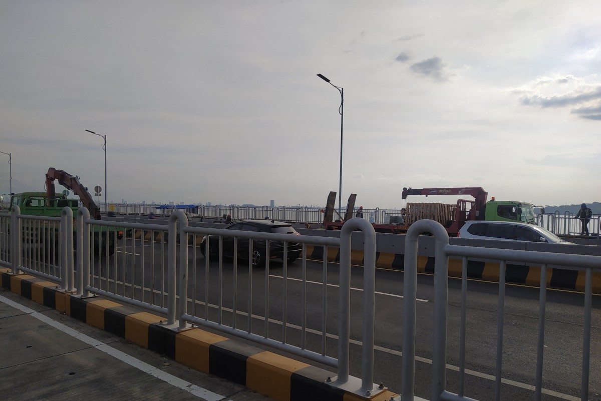 Jembatan Nasional Suramadu. (Foto: Fathor Rahman/jatimnow.com)