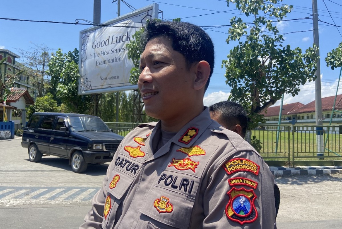 Kapolres Ponorogo, AKBP Catur Cahyono Wibowo. (Foto: Mita Kusuma/jatimnow.com)