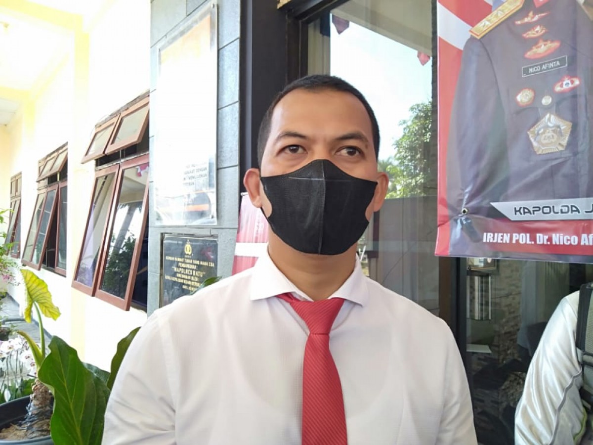 Kasat Reskrim Polres Batu, AKP Yussi Purwanto. (Foto: Galih Rakasiwi/jatimnow.com)