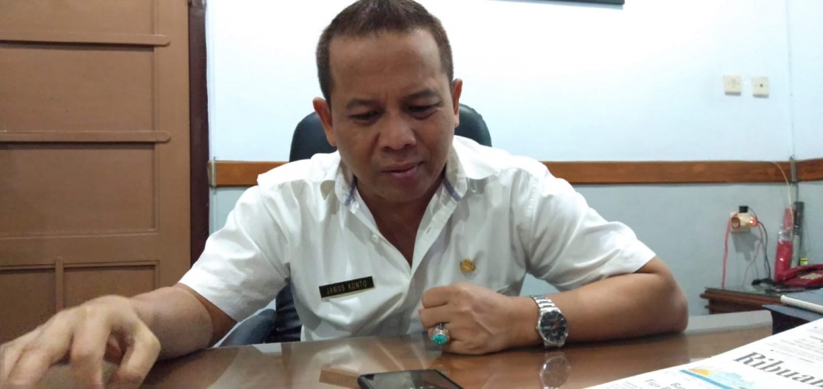 Kepala DPUPKP, Jamus Kunto Purnomo. (Foto: Mita Kusuma/jatimnow.com)