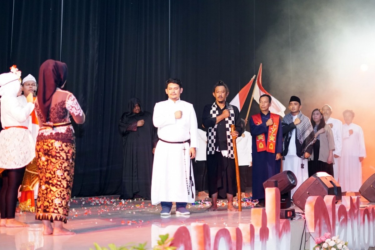 Kolaborasi Lintas Umat Beragama Kota Pasuruan Suguhkan Pentas Budaya Menawan