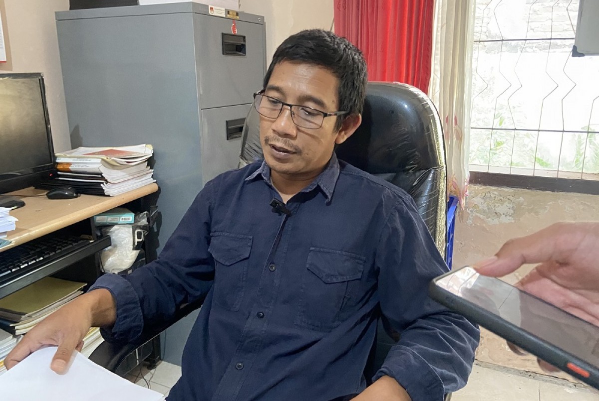 Komisioner KPU Ponorogo, Ali Machfudz (Foto: Mita Kusuma/jatimnow.com)
