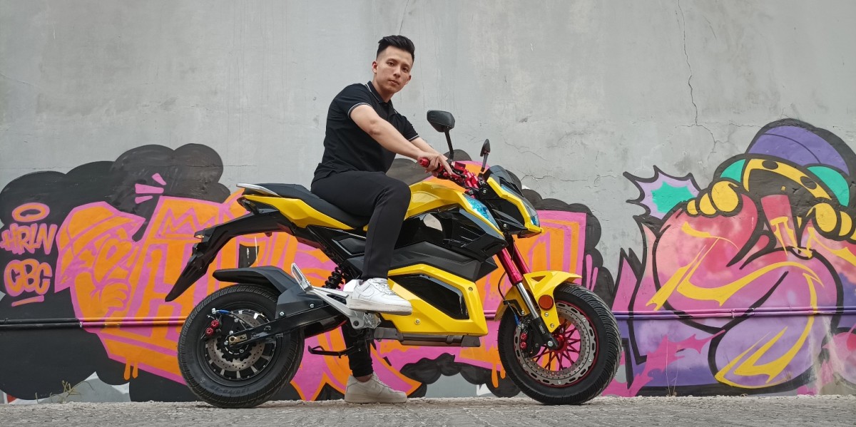 Motor listrik Molindo jenis sport.(Foto: Sahlul Fahmi)