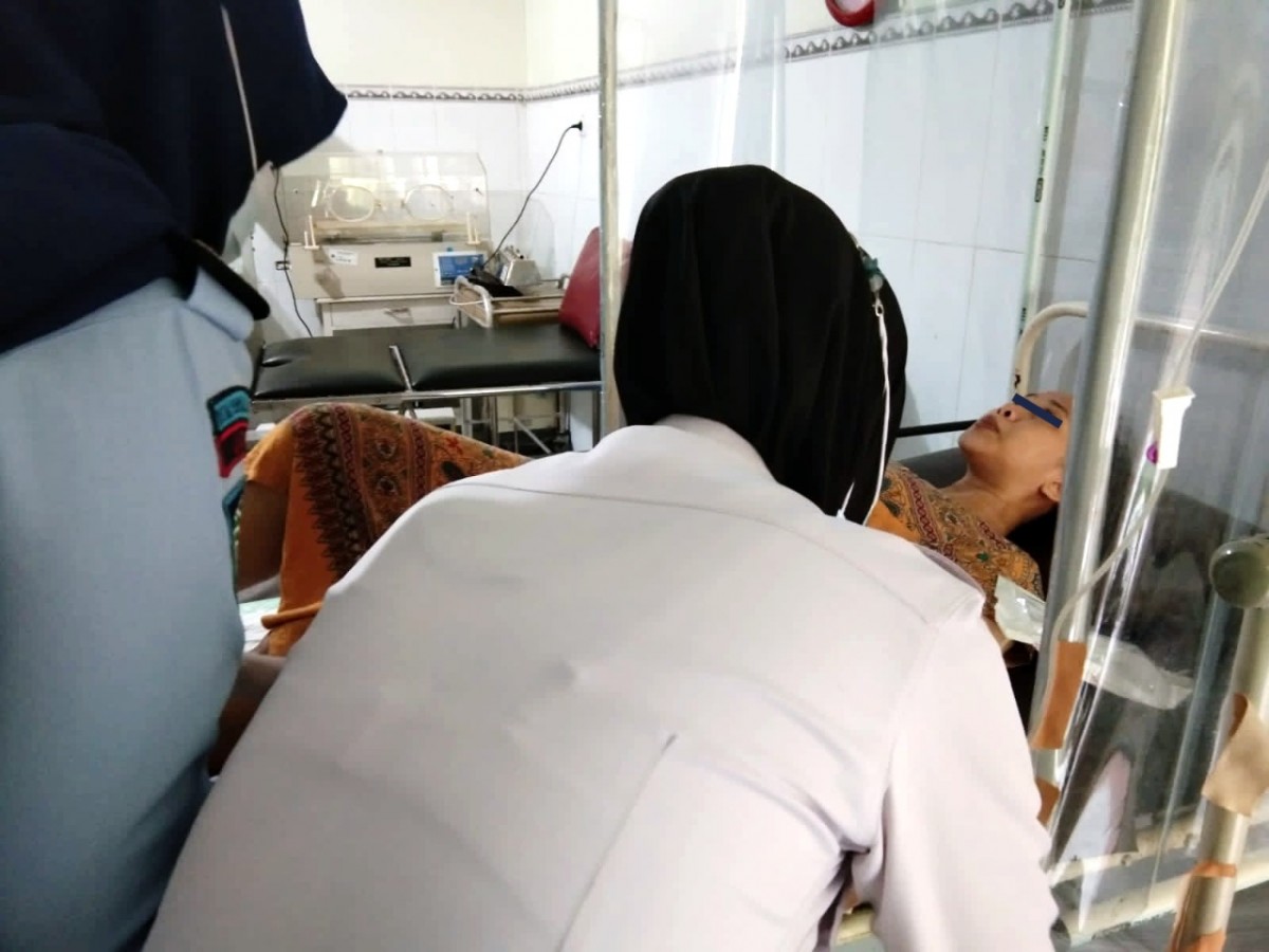 AV, napi yang melahirkan bayi laki-lakinya saat menjadi warga binaan Rutan Perempuan SUrabaya. (Foto: Kanwil Kemenkumham Jatim/jatimnow.com)