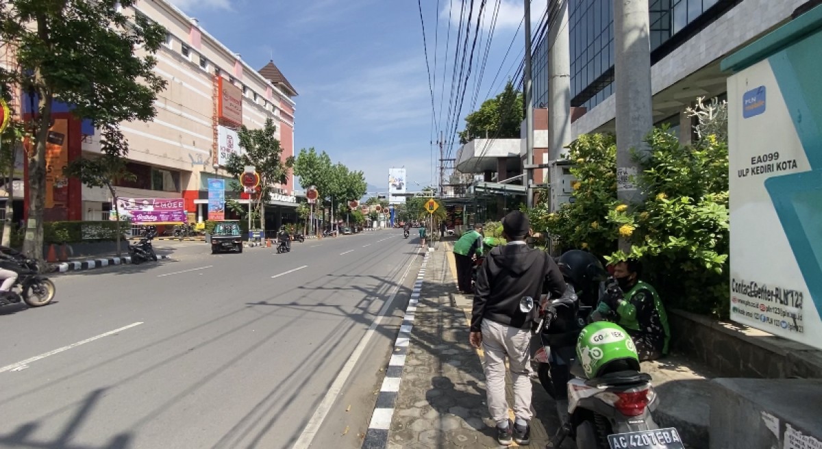 Driver Ojek Online di Kediri Resah, Tarif Naik dan Penumpang Sepi