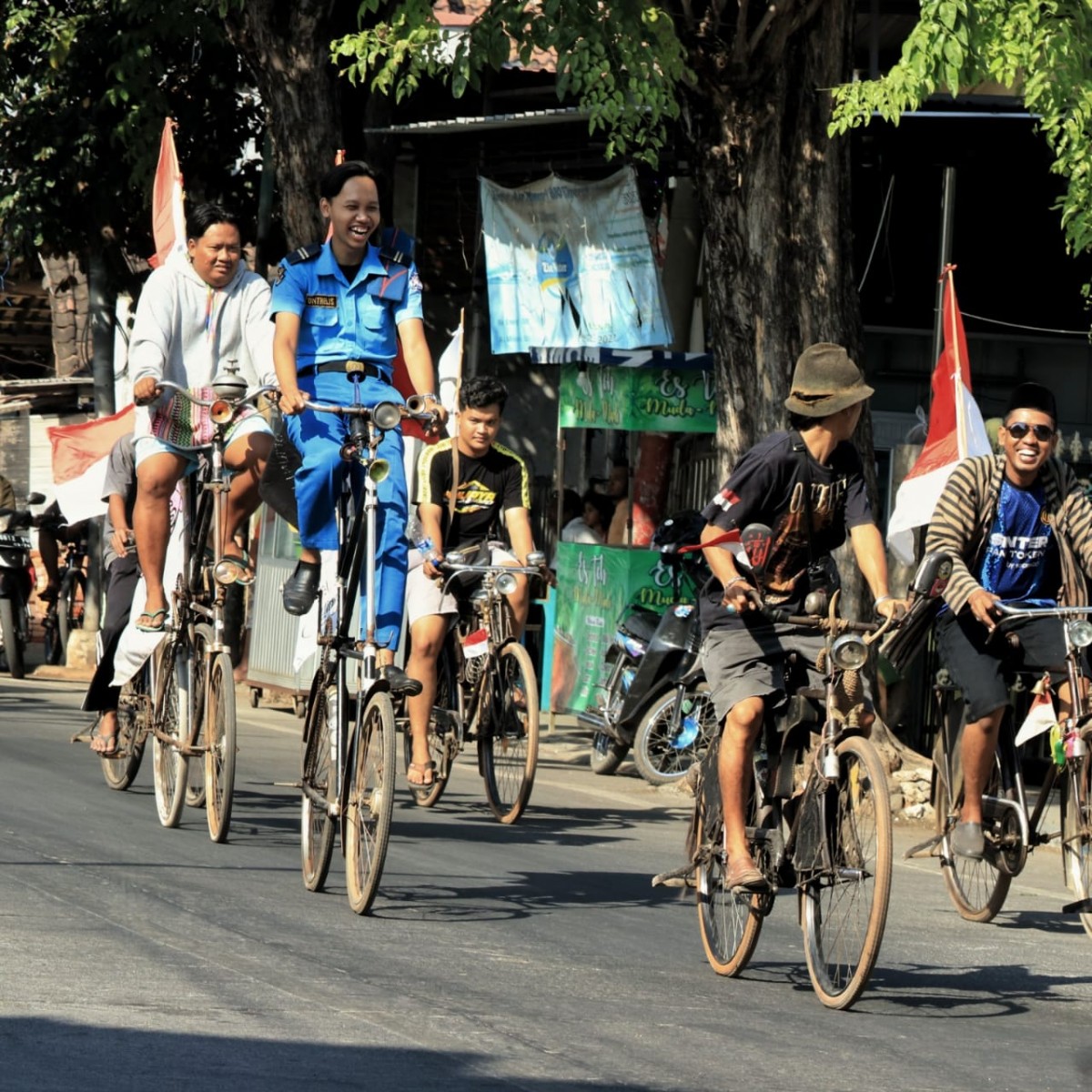 Event Parade Sepeda Tua di Kota Pasuruan. (Foto: Humas Pemkot Pasuruan/jatimnow.com)