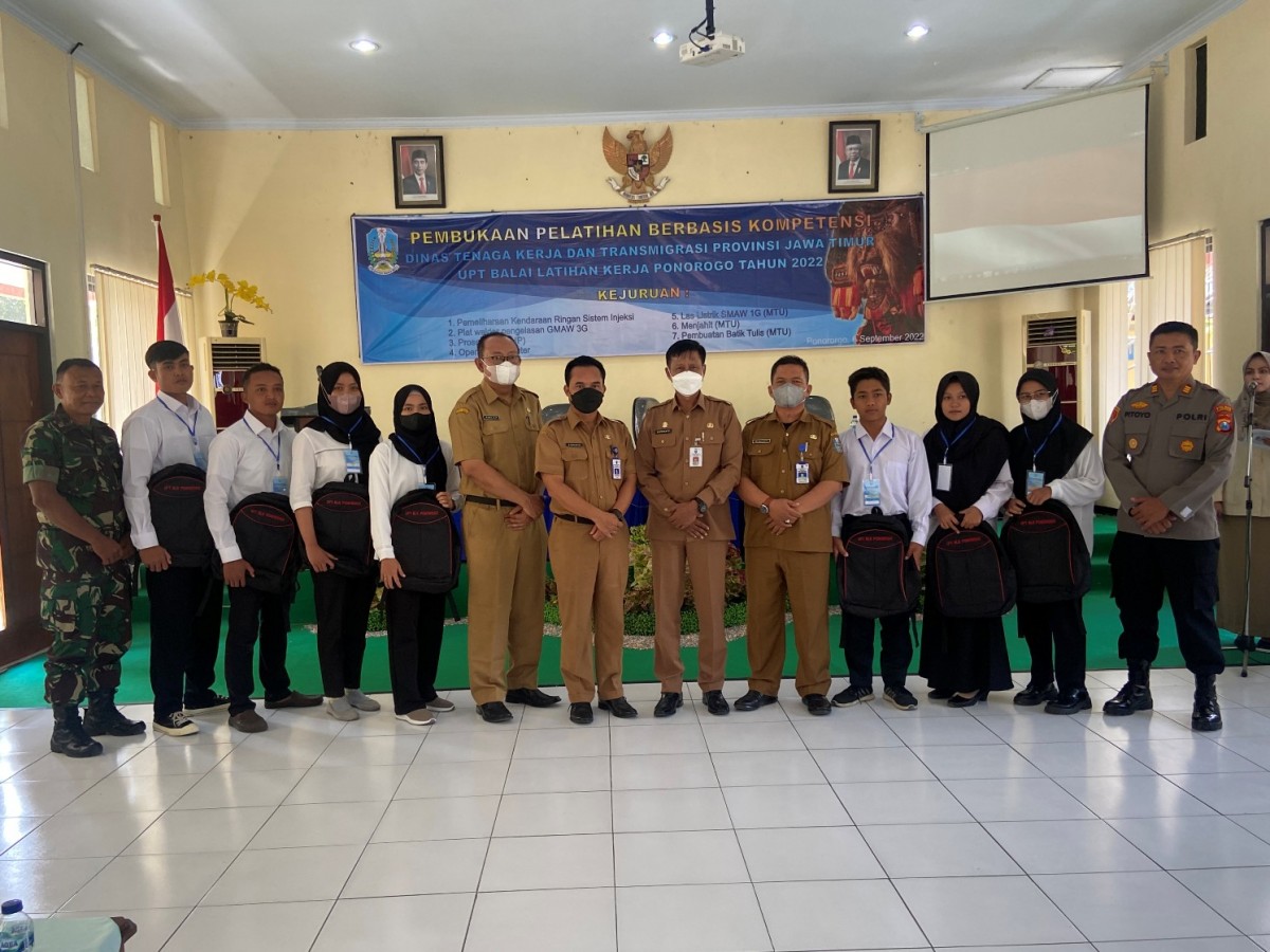 Pelatihan di BLK Ponorogo.(Foto: Dok. BLK Ponorogo)