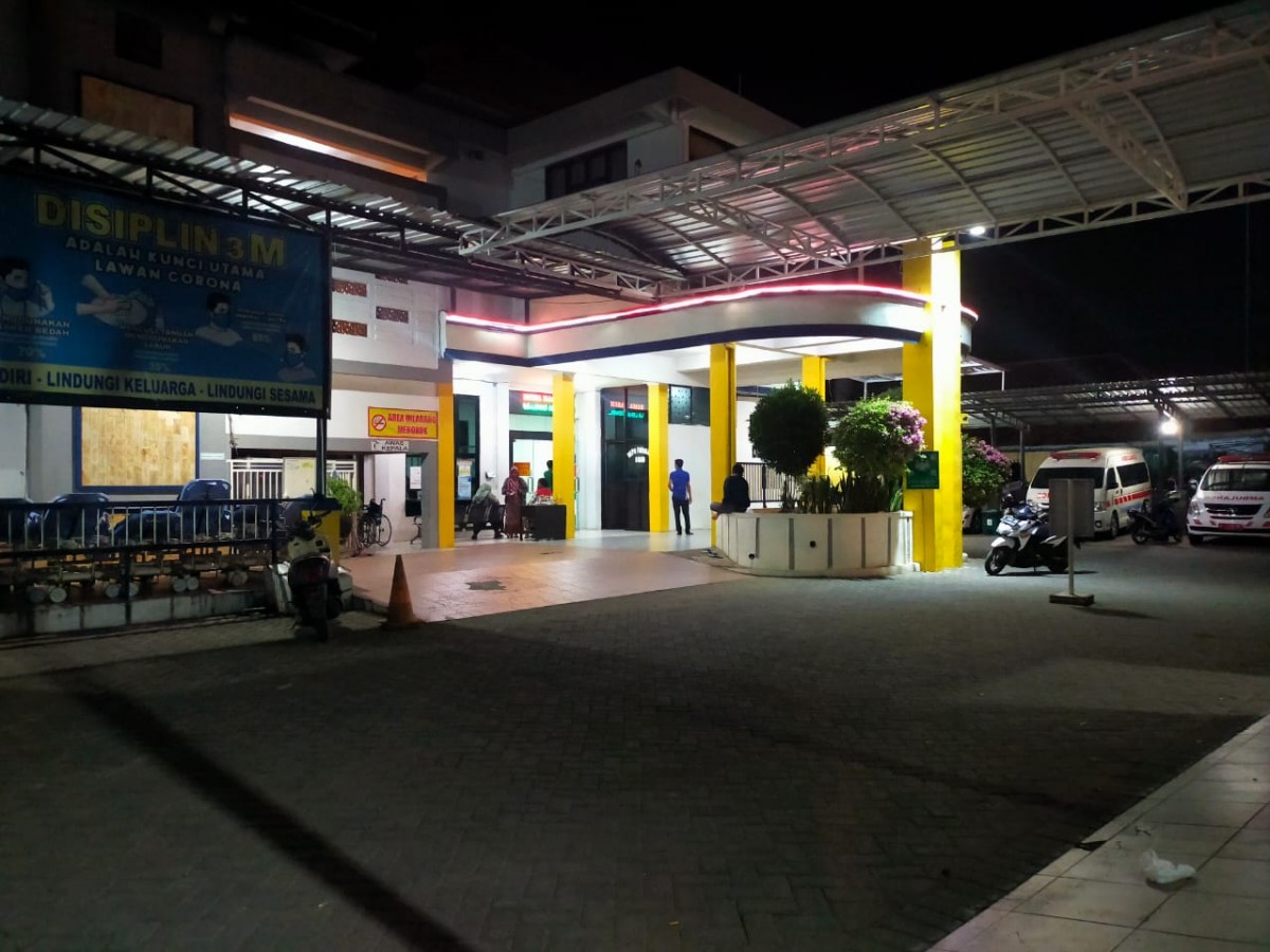 Suasana di RSUD dr Moh Zyn. (Fat for jatimnow)