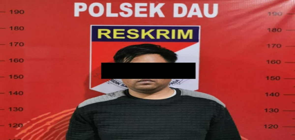MF yang diamankan Polsek Dau.(Foto: Polsek Dau foto jatimnow.com)